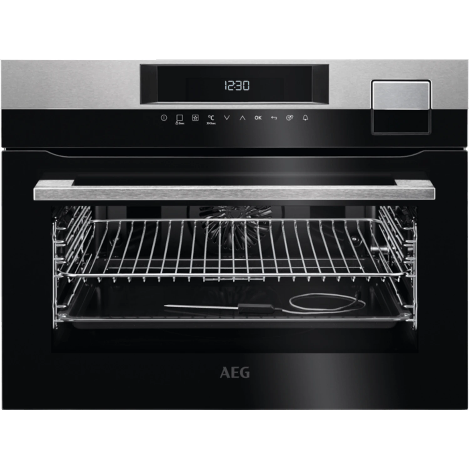 AEG 9000 SteamPro Dampfbackofen / Dampfreinigung / MaxiKlasse™ - Extra Großer Garraum (70 Liter) / Schwarz BSK792280B 4 AEG 9000 SteamPro Dampfbackofen / Dampfreinigung / MaxiKlasse™ - Extra Großer Garraum (70 Liter) / Schwarz BSK792280B - Image 4