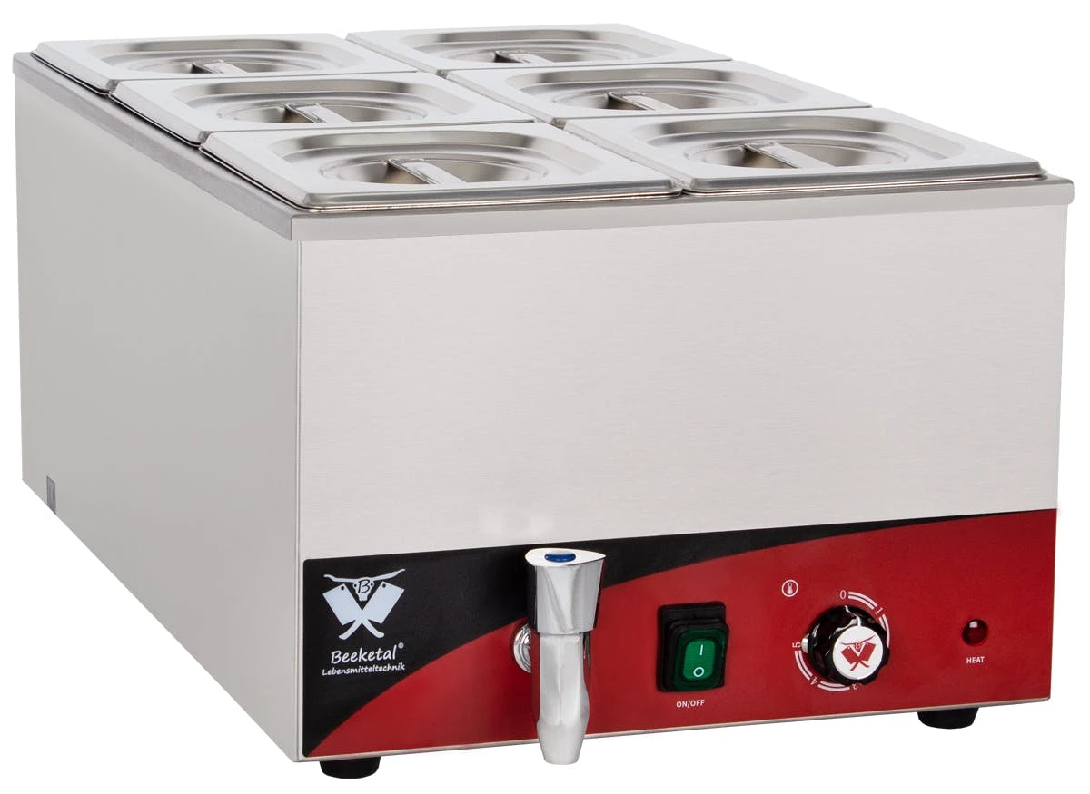 Beeketal Speisenwärmer Wasserbad Bain Marie BBM-2 3 Beeketal Speisenwärmer Wasserbad Bain Marie BBM-2 - Image 3
