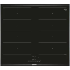 Bosch Serie 4 NXX675CB1E Kochfeld Schwarz, Edelstahl Integriert Zonen-Induktionskochfeld 4 Zone(n)