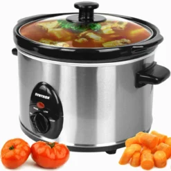 7,5 Liter Edelstahl Slow Cooker Mit Warmhaltefunktion -Küchenausstattung Verkauf 7a48c80d 3555 4e05 aacd 1033b4f006a3