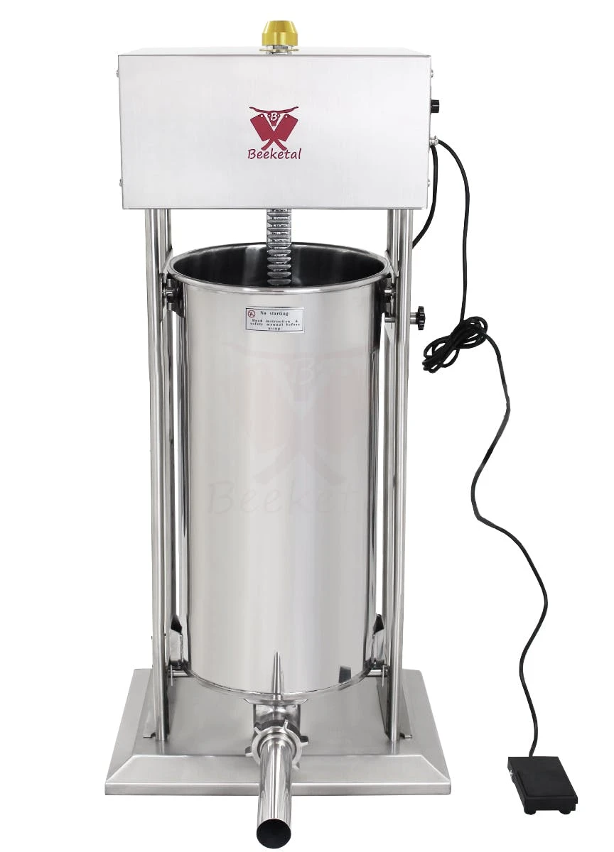 Beeketal Edelstahl Wurstfüller Elektrisch BT25-E 2 Beeketal Edelstahl Wurstfüller Elektrisch BT25-E - Image 2
