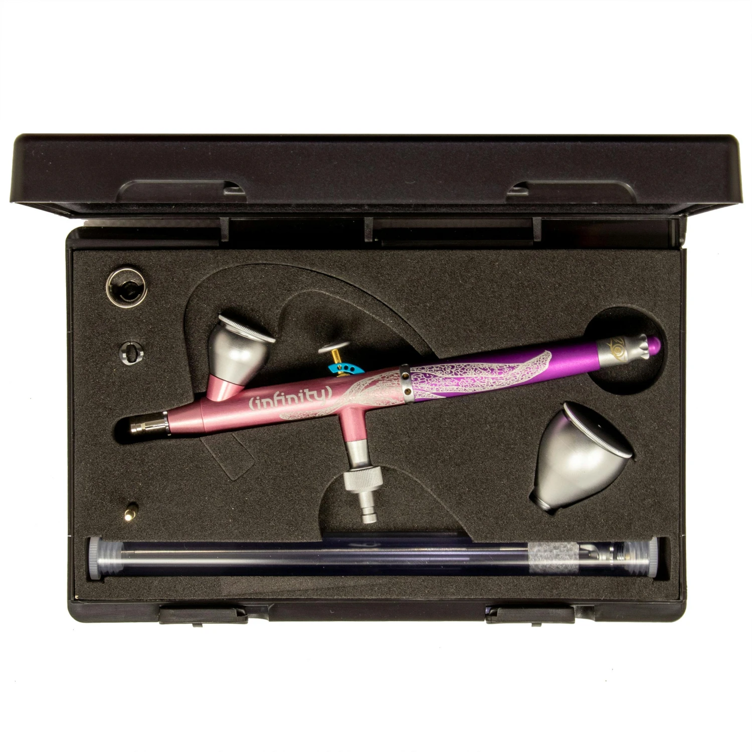 KYIV INFINITY Light 2in1 Fineline Luftkopf 0.2 & 0.4mm 2ml & 5ml Becher 119128 1 KYIV INFINITY Light 2in1 Fineline Luftkopf 0.2 & 0.4mm 2ml & 5ml Becher 119128