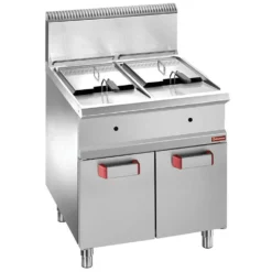 Gastro Gas-Fritteuse Zwei Becken Tischgerät Fritteuse Je 8 L Kapazität -Küchenausstattung Verkauf c04adaae 8115 436a 989c b744194758f3