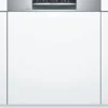 Bosch Serie 6 Teilintegrierter Geschirrspüler Edelstahl SMI6ZDS49E, 60 Cm Breit, 82 Cm Hoch